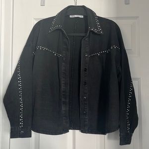 Womens Zara denim jacket
